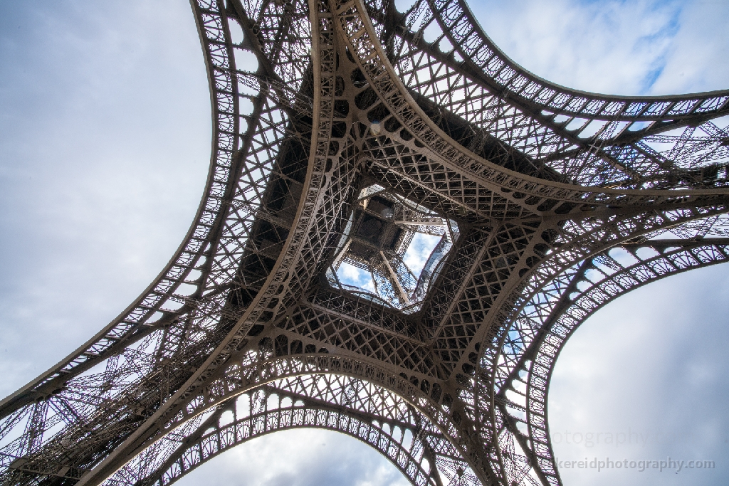 Eiffel Tower Looking Up 10mm